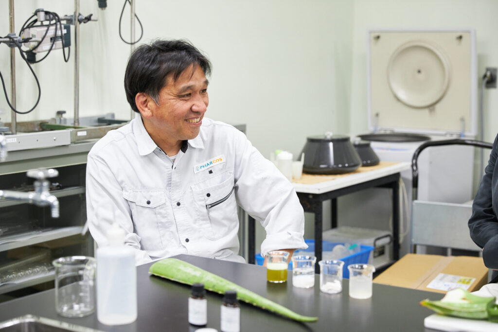 熱く語る堀さん