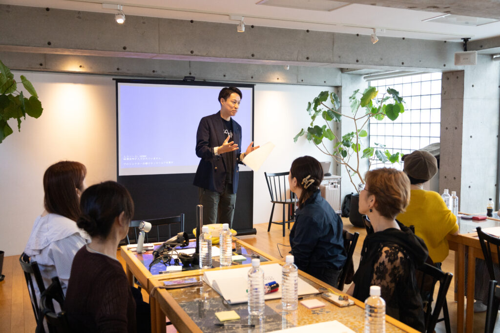 プロジェクトへの思いを熱く語る竹村社長