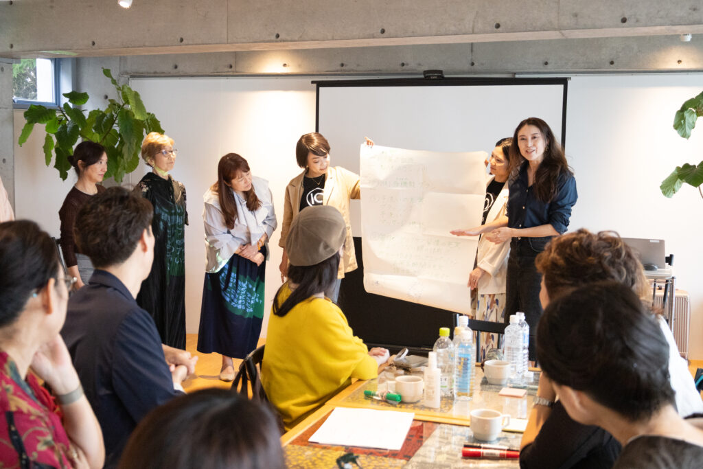 Bチームのプレゼンテーション