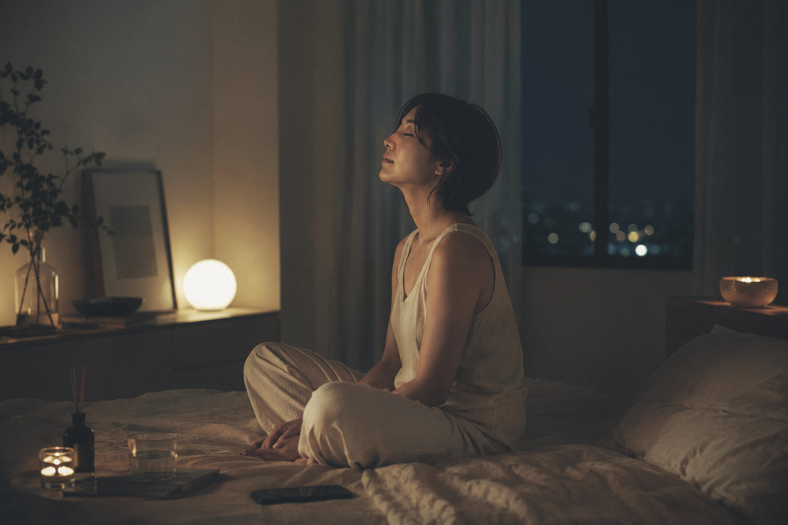 静けさを招く夜支度 〜夜のデジタルデトックス〜